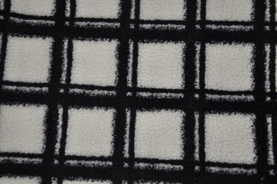 100% Polyester 150cm CW Or Adjustable 400gsm Faux Sherpa Fabric