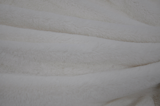 Faux Rabbit Fur Fabric 100% Polyester 150cm CW Or Adjustable