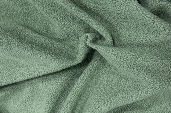 100% Polyester 150cm CW Or Adjustable Polar Fleece Fabric 285gsm