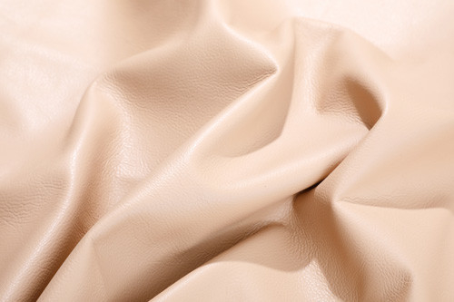 Twists Resistant Faux PU Strong Tensile 137cm Leather Fabric