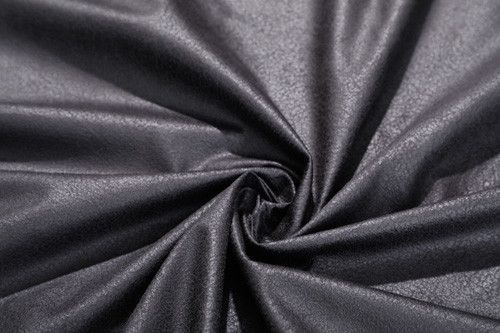 Coating Grey Faux Suede Fabric Polyester , Elastic Faux Microsuede Fabric
