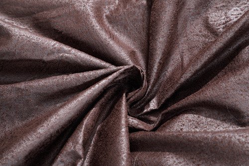 Polyester Printed Faux Suede Fabric Coating , 155cm Faux Suede Leather Fabric