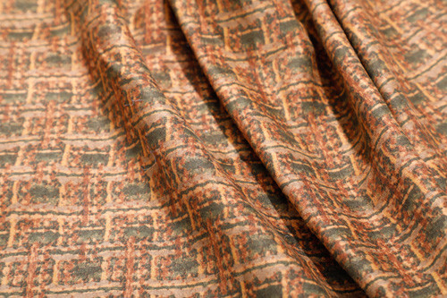 100 P Coating Chocolate Brown Suede Fabric Polyester By The Yard