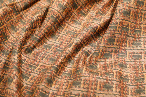 100 P Coating Chocolate Brown Suede Fabric Polyester By The Yard