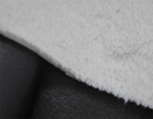 410gsm 100%pu rabbit hair casual outdoor clothing