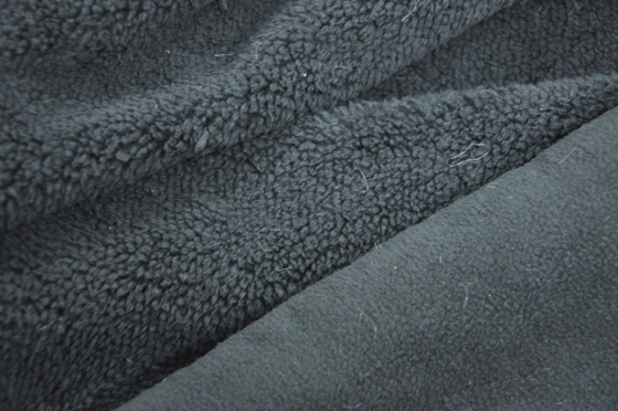 142cm solid velour woven bonded woven fabric