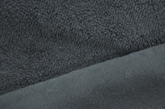 142cm solid velour woven bonded woven fabric