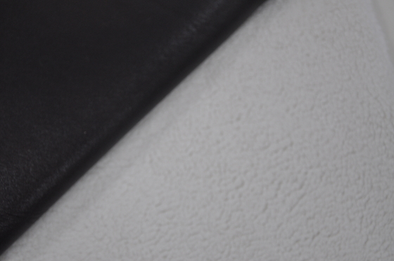WHITE AND BLACK，SHU VELVETEEN WOVEN，SOLID PU