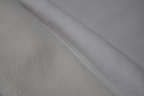 Solid Color White Black Red Yellow Gray Thermoplastic Fleece Fabric Wrinkle Resistant