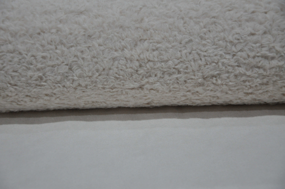 600gsm Fur Solid Sherpa Coating Suede Polar Fleece Fabric