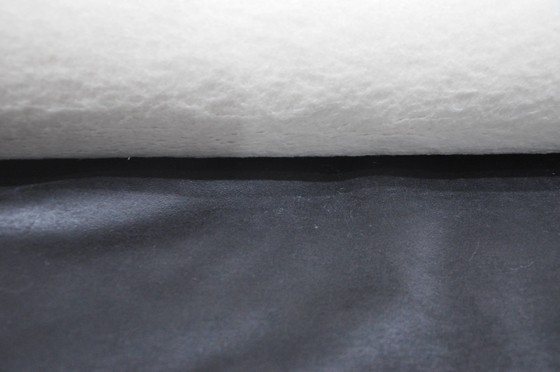Solid Sherpa Solid Pu Bonded Fleece Fabric 660gsm Fur Double Sided Adhesive