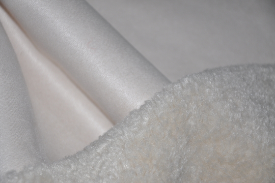 Shu Velveteen Coating Woven Fabric Suede 610gsm Fur