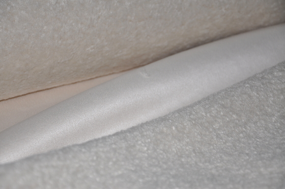 Shu Velveteen Coating Woven Fabric Suede 610gsm Fur