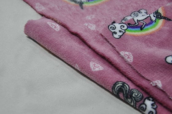 150cm 100% Polyester Flannel Fleece Fabric 210gsm