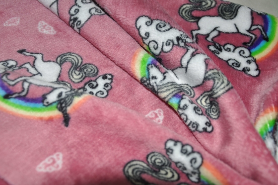 150cm 100% Polyester Flannel Fleece Fabric 210gsm