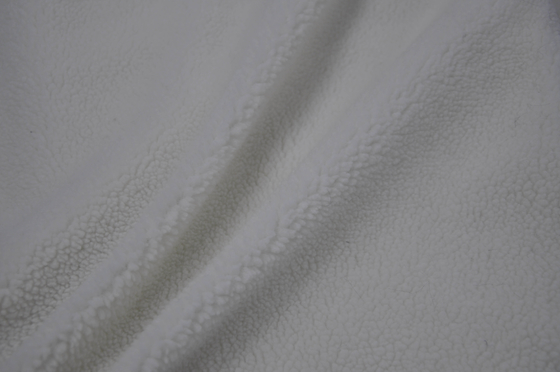 100% Polyester 150cm CW Or Adjustable 300gsm Faux Sherpa Fabric