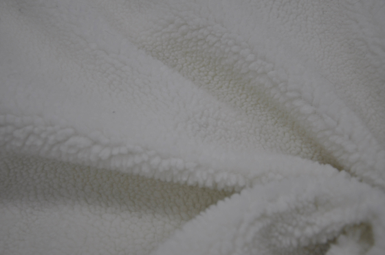100% Polyester 150cm CW Or Adjustable 300gsm Faux Sherpa Fabric