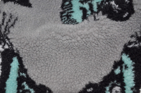 100% Polyester 150cm CW Or Adjustable 400gsm Faux Sherpa Fabric