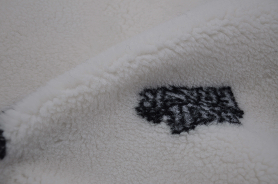 100% Polyester 150cm CW Or Adjustable 535gsm Faux Sherpa Fabric