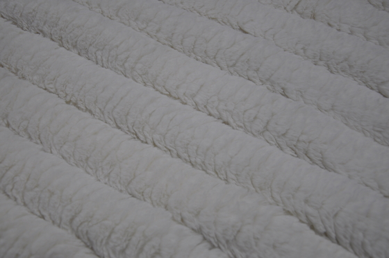 Faux Rabbit Fur Fabric 100% Polyester 150cm CW Or Adjustable