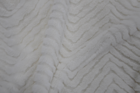 Faux Rabbit Fur Fabric 100% Polyester 150cm CW Or Adjustable