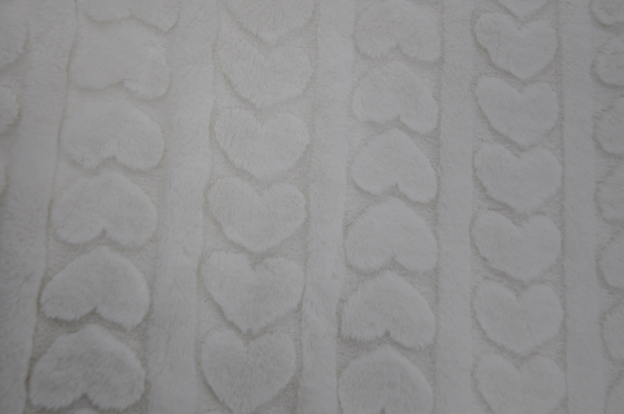Faux Rabbit Fur Fabric 100% Polyester 150cm CW Or Adjustable