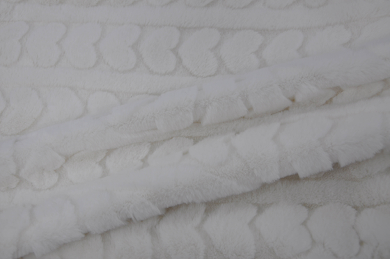 Faux Rabbit Fur Fabric 100% Polyester 150cm CW Or Adjustable