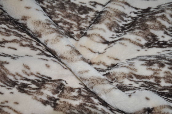 Faux Rabbit Fur Fabric 100% Polyester 150cm CW Or Adjustable