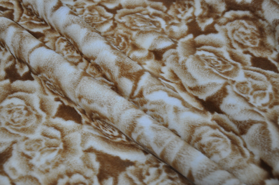 Faux Rabbit Fur Fabric 100% Polyester 150cm CW Or Adjustable