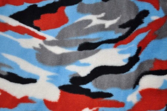 Printed Imitation Rabbit Fur 100% Polyester 150cm CW Or Adjustable