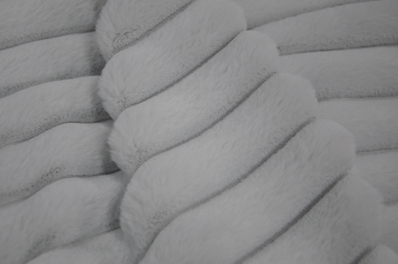 Faux Rabbit Fur Fabric 100% Polyester 150cm CW Or Adjustable