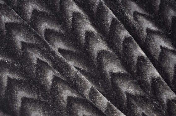 Printed Imitation Rabbit Fur 100% Polyester 150cm CW Or Adjustable