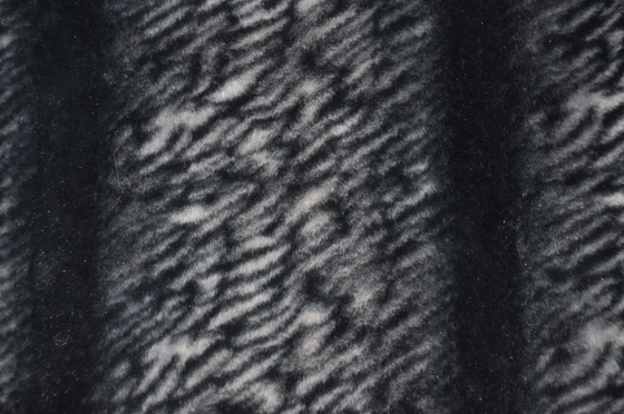 Printed Imitation Rabbit Fur 100% Polyester 150cm CW Or Adjustable