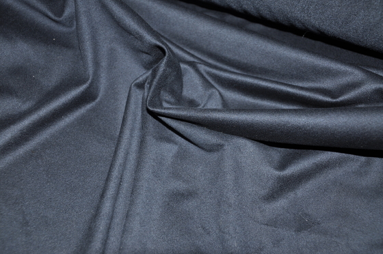 Polyester Gray Faux Suede Fabric Coating 155cm Artificial