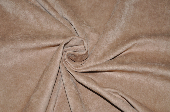 155cm Polyester Fake Suede Fabric Faux Sponge For Toys