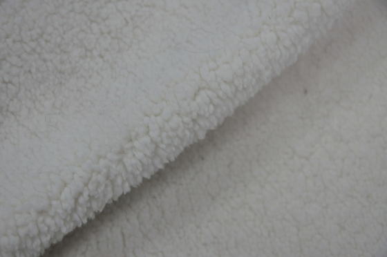 Solid velour woven and polar fabric composite fabric