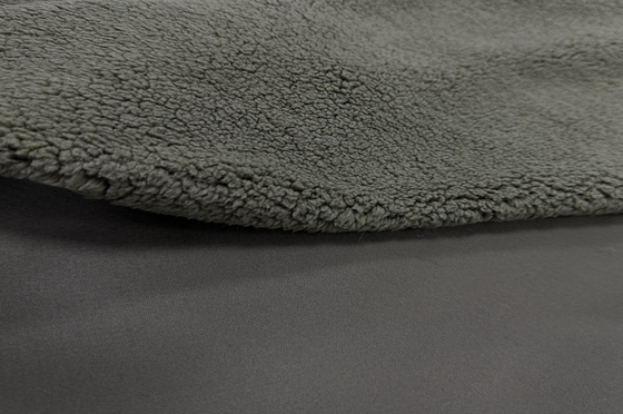 410gsm Fur Solid Shu Velveteen Woven Fabric Knitted Fabric