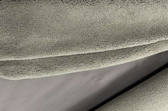 410gsm Fur Solid Shu Velveteen Woven Fabric Knitted Fabric