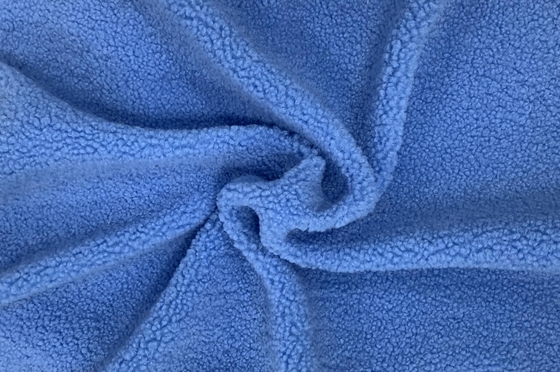 100% Polyester 150cm CW Or Adjustable 300gsm Faux Sherpa Fabric