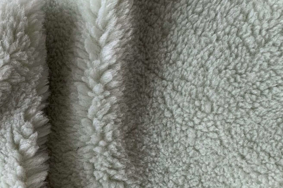 Soft 150cm Adjustable Wool Warp Knitted Fabric for Coats