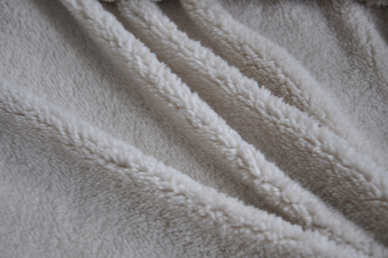Soft and Delicate, Unmatched Warmth Shu Fleece 150cm Cotton Wool Fabric Polyester