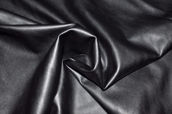 100% Coated Faux PU 137cm Thick PU Leather Shell Fabric