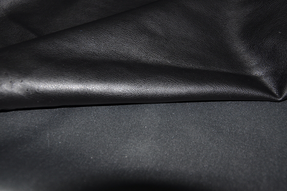 100% Coated Faux PU 137cm Thick PU Leather Shell Fabric