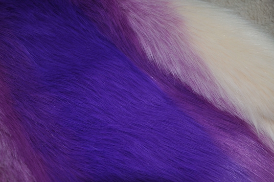 fade color 150cm Long Hair Faux Fur，Create warm and luxurious winter fashion