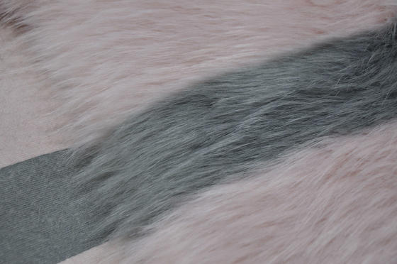 Color clashing plush fabric 150cm Long Hair Fake Fur，Bring unparalleled touch and comfort