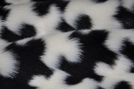 Color clashing plush fabric  1.5m Long Hair Fur Fabric Acrylic Fox Faux Fur