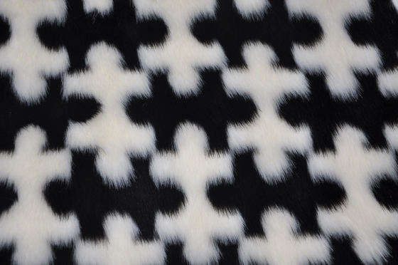 Color clashing plush fabric  1.5m Long Hair Fur Fabric Acrylic Fox Faux Fur