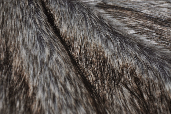 150 To 180cm Long Hair Fur Fabric Jacquard Faux Mink