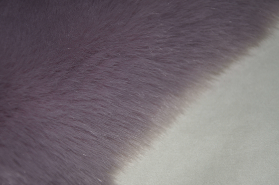 Jacquard 150cm Long Hair Fake Fur Fabric Patterned 100%AC