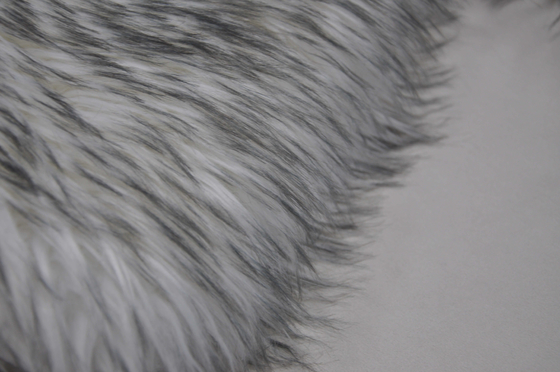 Long Hair Fur Fabric Jacquard  100%AC or mixed with mAC